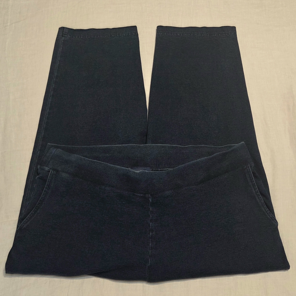 Pure Jill Indigo Slim Crops - Picture 3 of 15